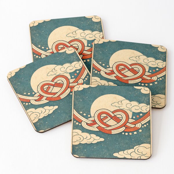 Item preview, Mizuhiki Heart Knot – Vintage Japanese Valentine designed and sold by Planthem.
