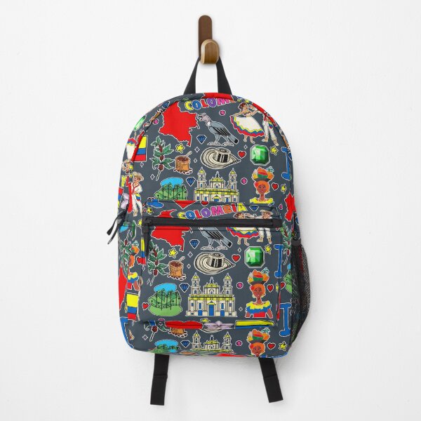 Item preview, Vibrant Colombia Pride, Cultural Icons & Landmarks Sticker Pack Art designed and sold by mashmosh.