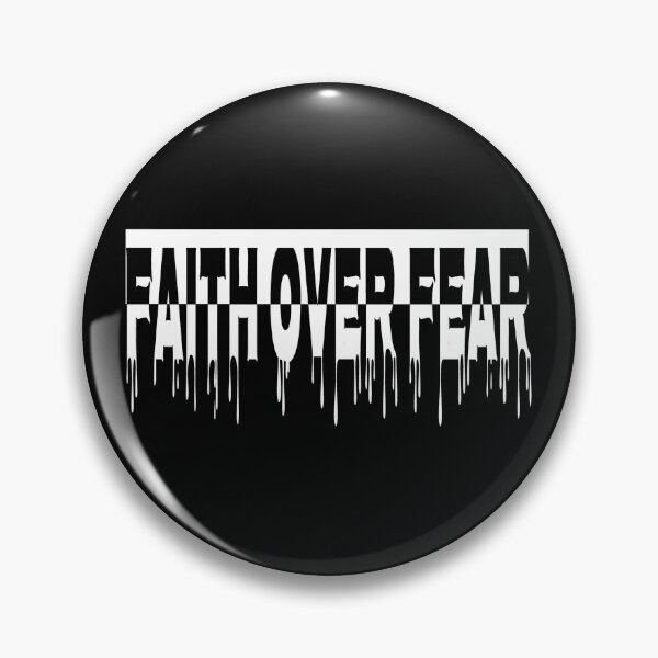 Item preview, Faith Over Fear Minimal Christian Typography Bible Verse Design | white designed and sold by ZechJohnRB.