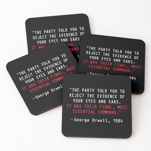 Item preview, The Party Told You To Reject Evidence Of Your Eyes And Ears designed and sold by kjanedesigns.