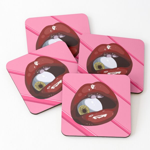 Item preview, Eye in glossy lips designed and sold by SpatulaHorse.