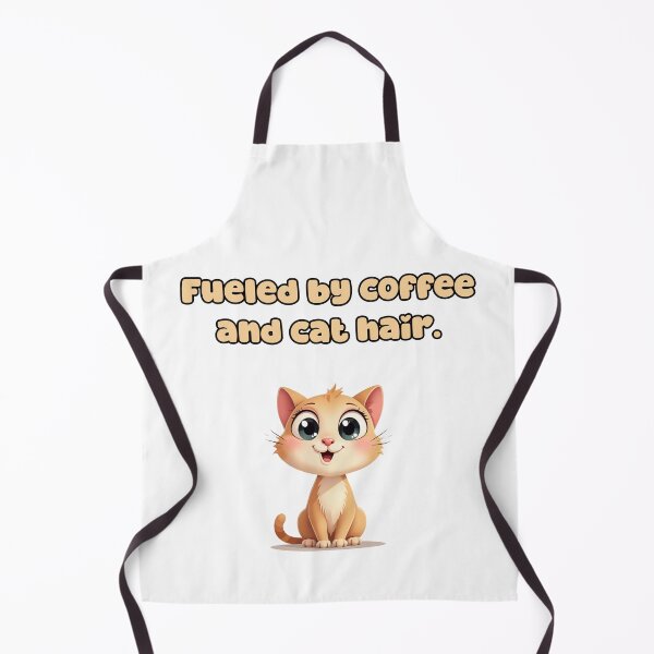 Item preview, Fueled by coffee and cat hair. designed and sold by NatureUnleashed.