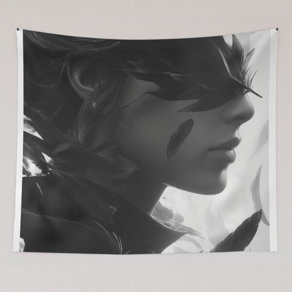 Item preview, Nocturne Beneath the Plumage designed and sold by oanaunciuleanu.