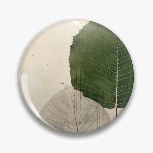 Item preview, Wabi sabi and japandi inspired abstract detailed leaves designed and sold by filigreedigital.