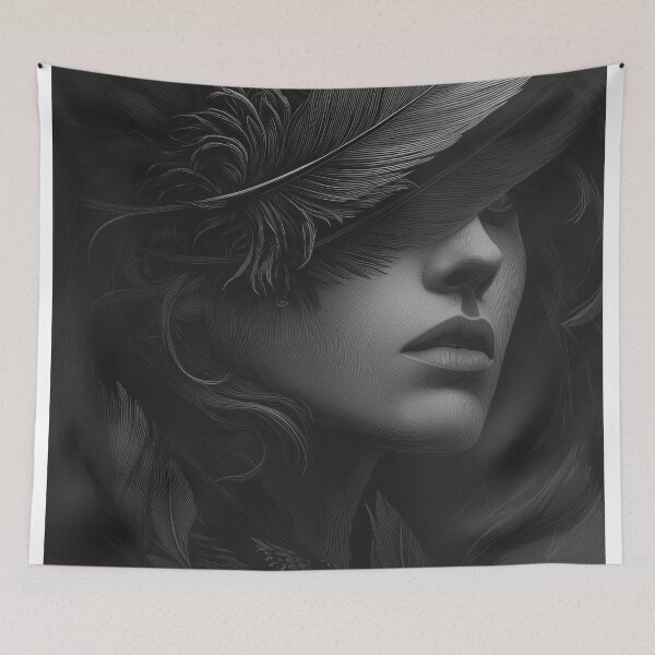 Item preview, Nocturne Beneath the Plumage designed and sold by oanaunciuleanu.