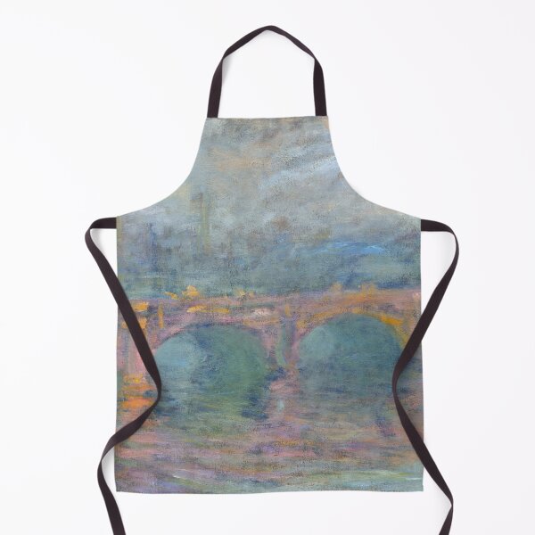 Item preview, Waterloo Bridge London at Sunset by Claude Monet: Dreamy Impressionist Cityscape designed and sold by artofuniverse.