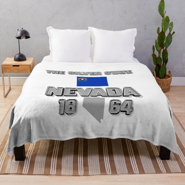 Item preview, Nevada State Pride: Flag, Admission Date, and Motto designed and sold by QuoteCanvas.TH.