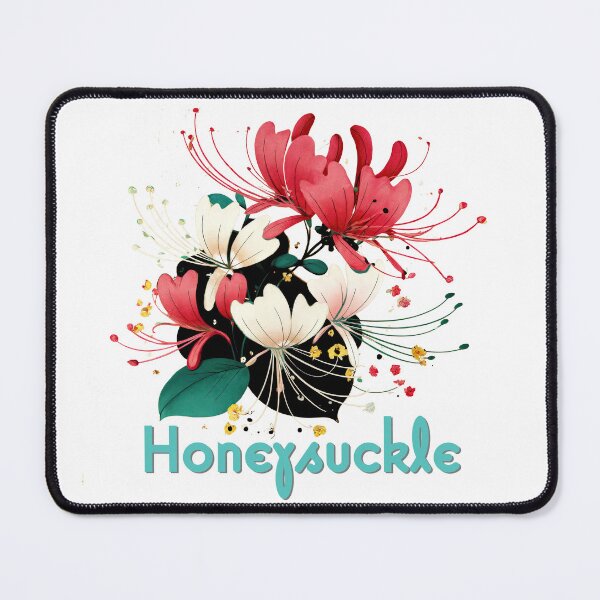 Item preview, Honeysuckle Radiance: Botanical Elegance in Bloom designed and sold by ForeverPrintsOK.
