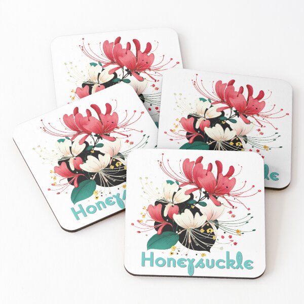 Item preview, Honeysuckle Radiance: Botanical Elegance in Bloom designed and sold by ForeverPrintsOK.