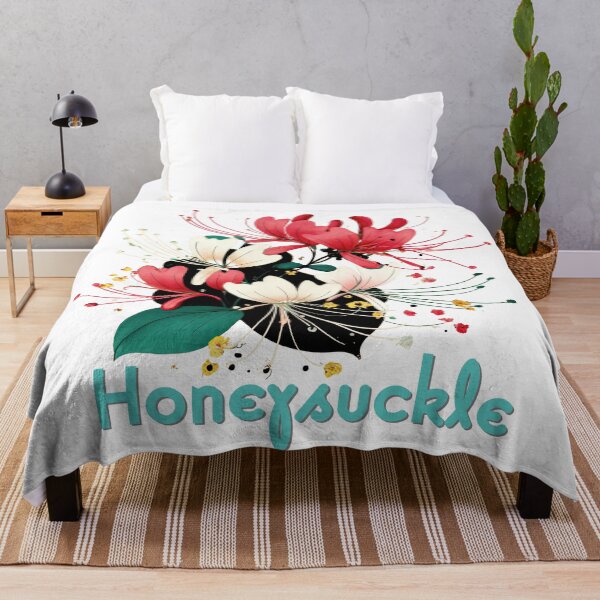 Item preview, Honeysuckle Radiance: Botanical Elegance in Bloom designed and sold by ForeverPrintsOK.