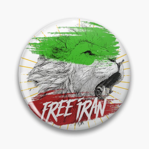 Item preview, Free Iran Rising Lion designed and sold by yashardesign.