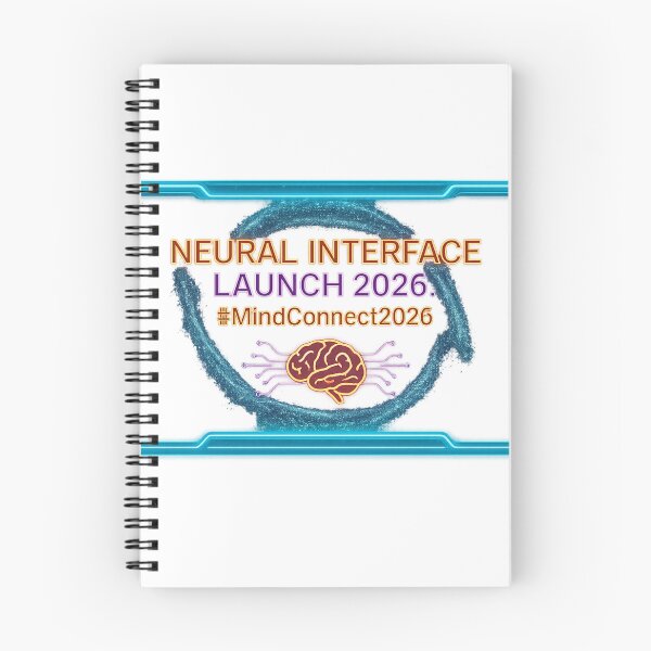 Item preview, The Future is Thought: Neural Interface Launch 2026 designed and sold by PastimeMastery.