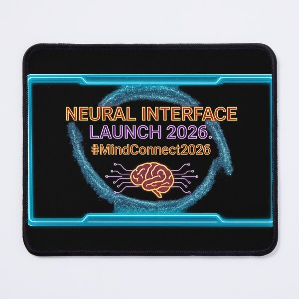 Item preview, The Future is Thought: Neural Interface Launch 2026 designed and sold by PastimeMastery.