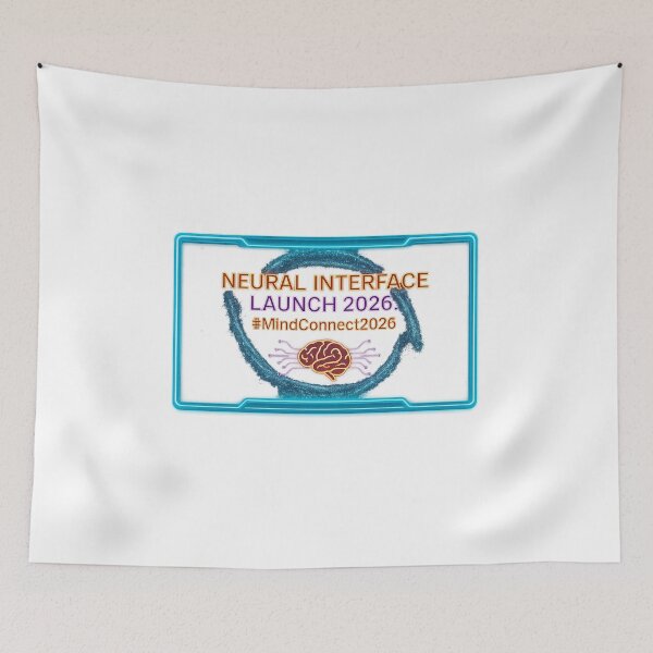 Item preview, The Future is Thought: Neural Interface Launch 2026 designed and sold by PastimeMastery.
