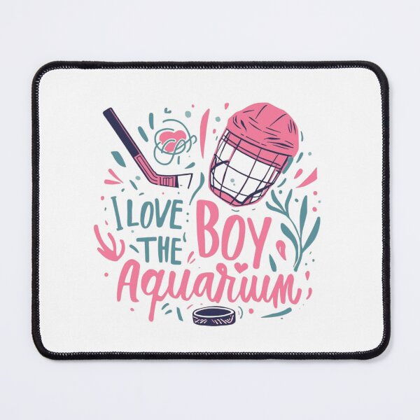 Item preview, I Love the Boy Aquarium Hockey designed and sold by Noah V's Merch.