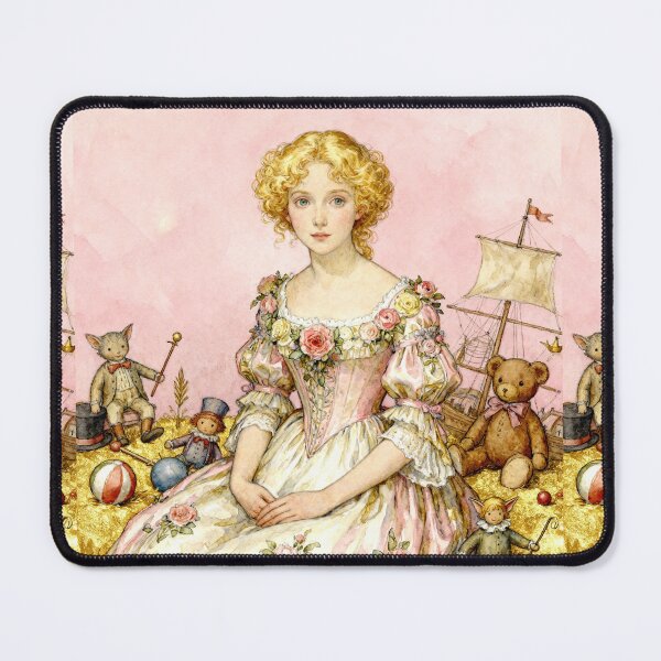 Item preview, Dora Spenlow from David Copperfield Characters from Dickens series illustration watercolor art designed and sold by Vintage Designs +.