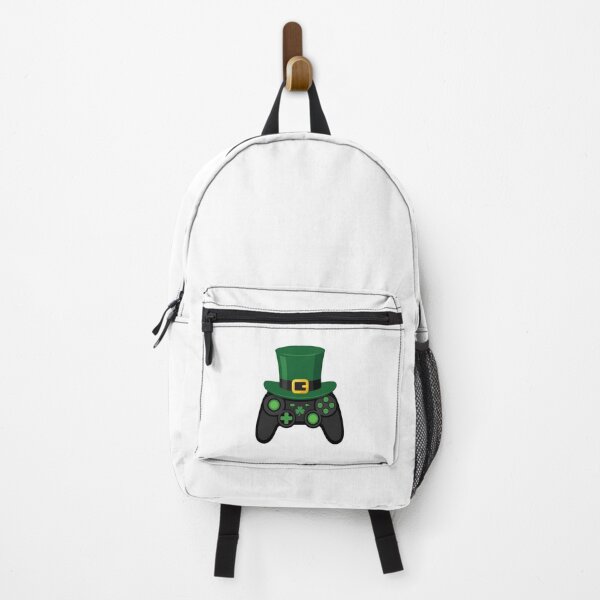 Item preview, Saint Patrick's Day Gaming Shamrock Controller Mascot for Gamers designed and sold by chattsuede.