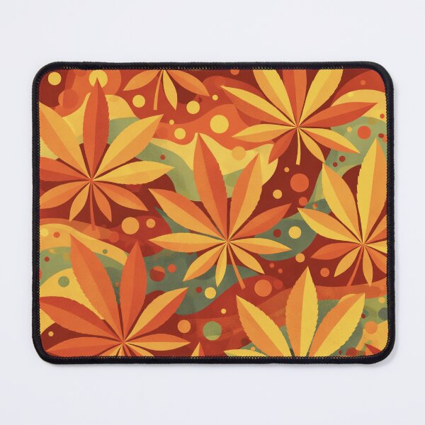 Item preview, Retro Weed Pattern designed and sold by AIEverything.