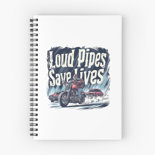 Item preview, Loud Pipes Save Lives designed and sold by Wrenchmark.