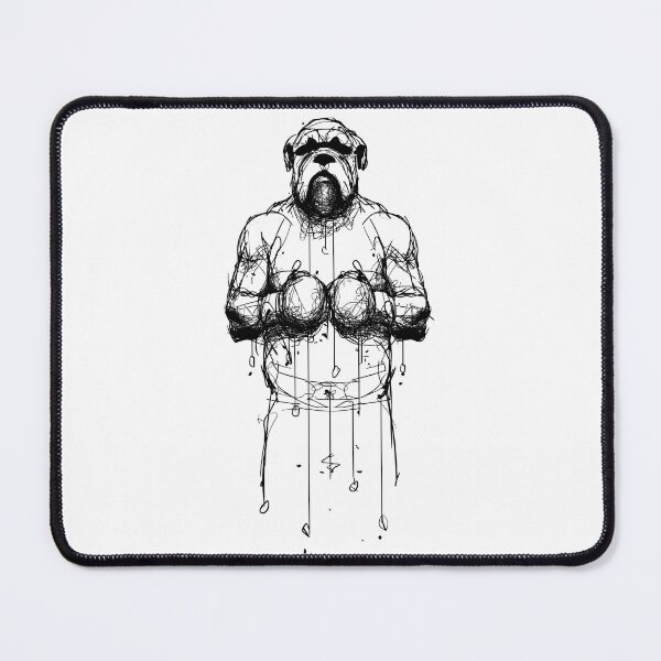 Item preview, Unleashed Lines: Expressive Dog Art Boxer designed and sold by Pekilot.