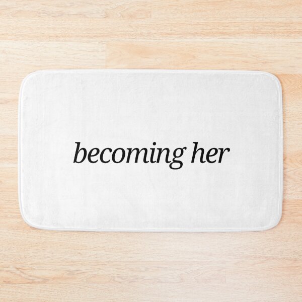Item preview, Becoming Her — Minimal Feminine Phrase designed and sold by houlocomx.