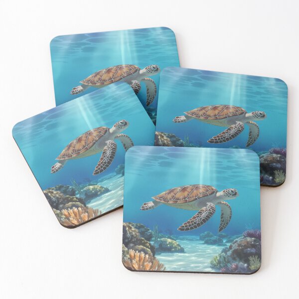 Item preview, Turtle in Ocean designed and sold by CalmnessbyChoice.