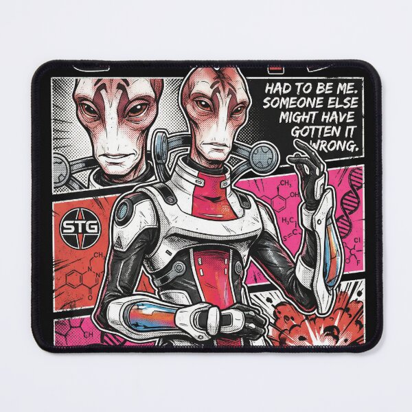 Item preview, Mass Effect Mordin Solus Scientist Salarian Very Model Song Fan Art Illustration designed and sold by Senpaiwaves.