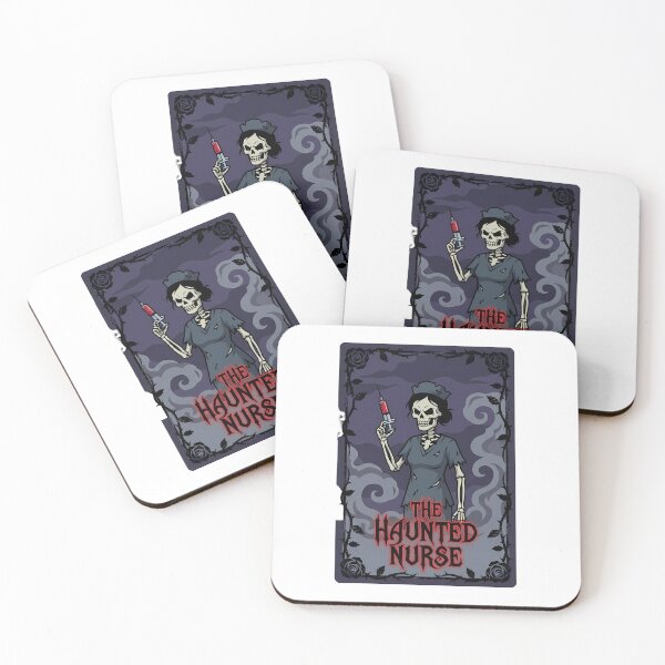 Item preview, The Haunted Nurse Gothic Horror Tarot Card Spooky Illustration designed and sold by chattsuede.
