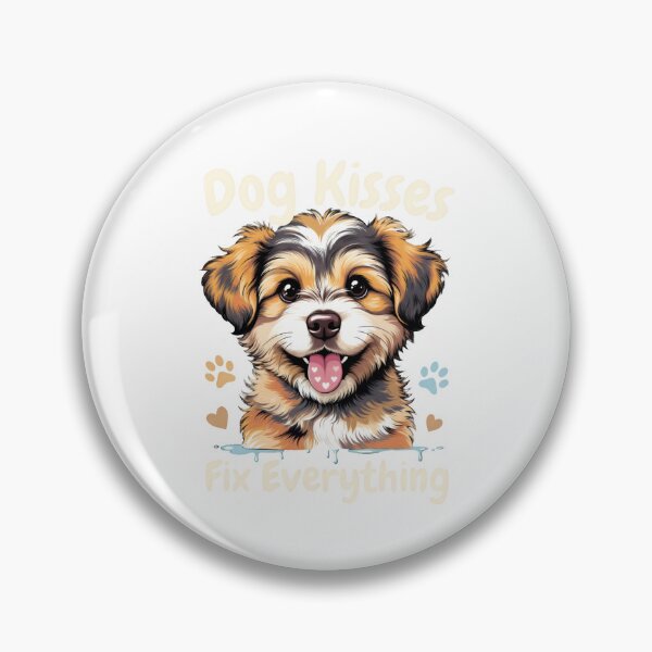 Item preview, Dog Kisses Fix Everything designed and sold by worldshopcolor.