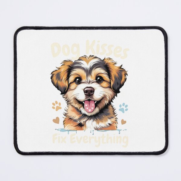 Item preview, Dog Kisses Fix Everything designed and sold by worldshopcolor.