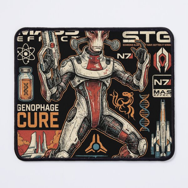 Item preview, Salarian Genius Mordin Solus Mass Effect Tuchanka Sacrifice Fan Art Design designed and sold by Senpaiwaves.