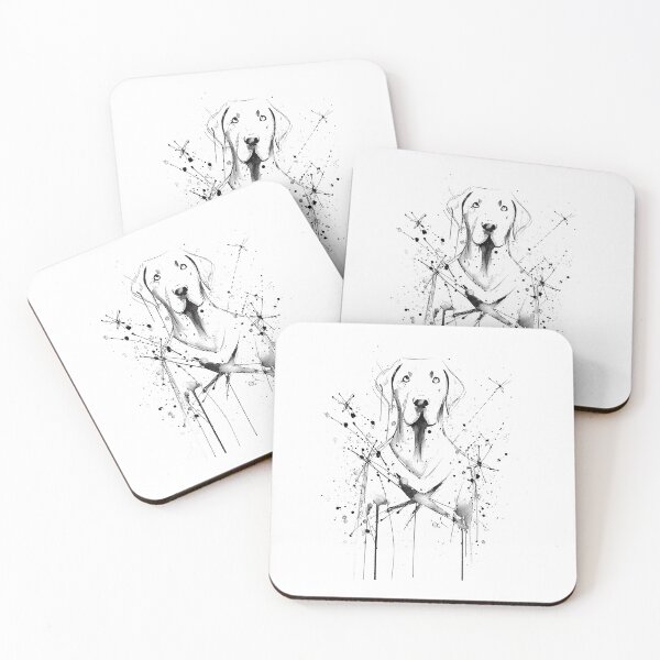 Item preview, Unleashed Lines: Expressive Dog Art Labrador designed and sold by Pekilot.