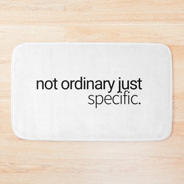 Item preview, Not common, Only Specific — Identity phrase designed and sold by houlocomx.