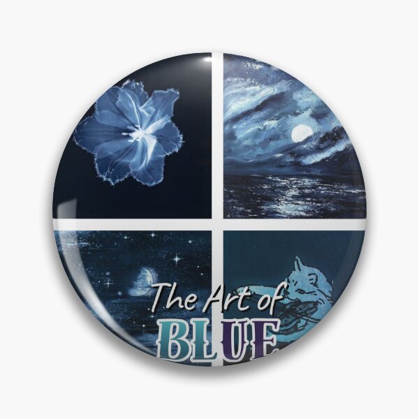 Item preview, The Art of Blue – Vintage Blue Collage Aesthetic designed and sold by Akalternativ.