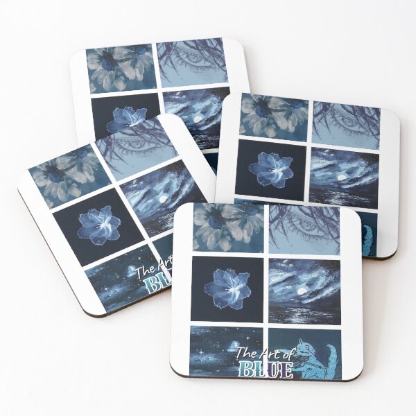 Item preview, The Art of Blue – Vintage Blue Collage Aesthetic designed and sold by Akalternativ.