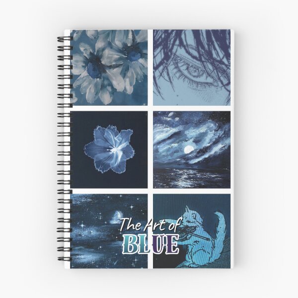 Item preview, The Art of Blue – Vintage Blue Collage Aesthetic designed and sold by Akalternativ.