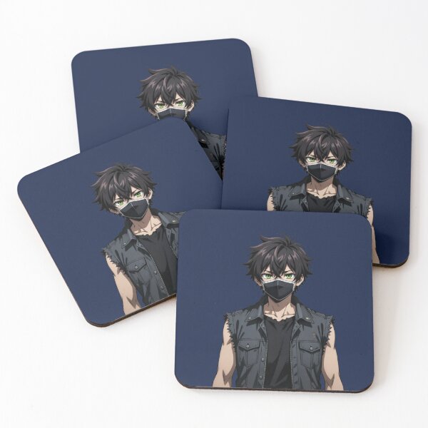 Item preview, KAIRO Masked Streetwear | Dark Anime Character Aesthetic designed and sold by Brightstudio00.