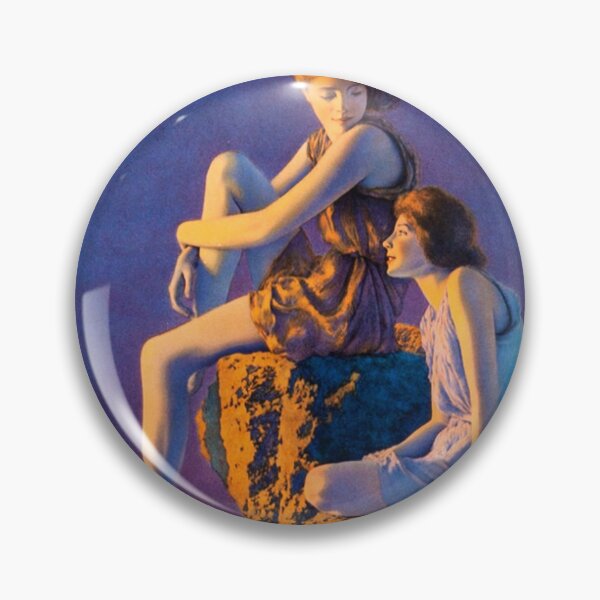 Item preview, Maxfield Parrish. Contentment, detail. designed and sold by likiska.