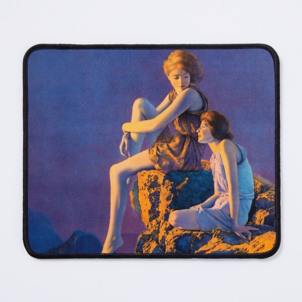 Item preview, Maxfield Parrish. Contentment, detail. designed and sold by likiska.