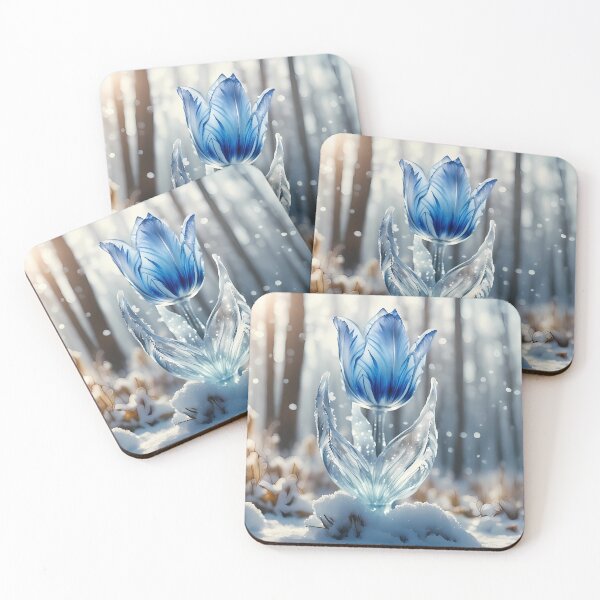 Item preview, Blue Ice Tulip designed and sold by CalmnessbyChoice.