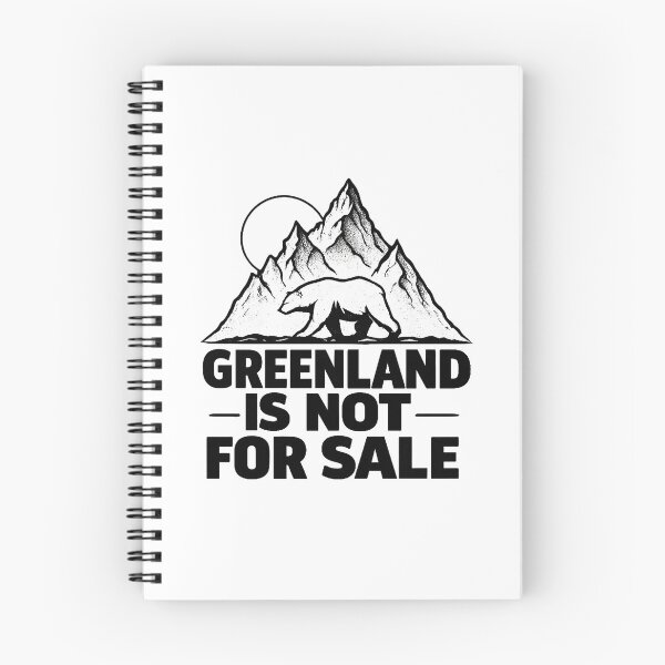 Item preview, Greenland Is Not For Sale – Minimalist Arctic Statement Design designed and sold by yaalow.