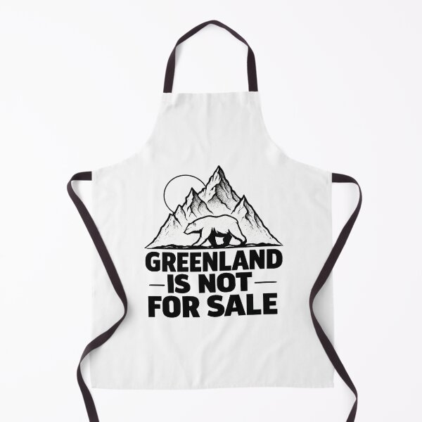 Item preview, Greenland Is Not For Sale – Minimalist Arctic Statement Design designed and sold by yaalow.