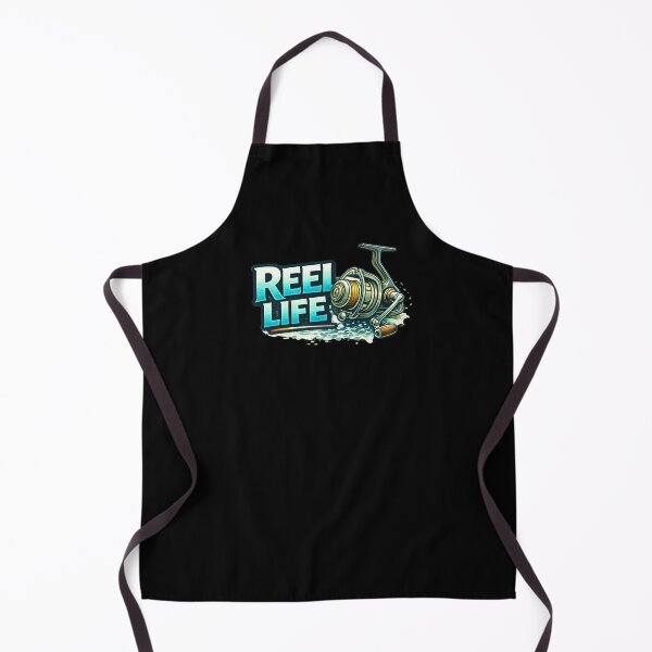 Item preview, Reel Life – Modern Fishing Pun Angler Design designed and sold by SVALANART.