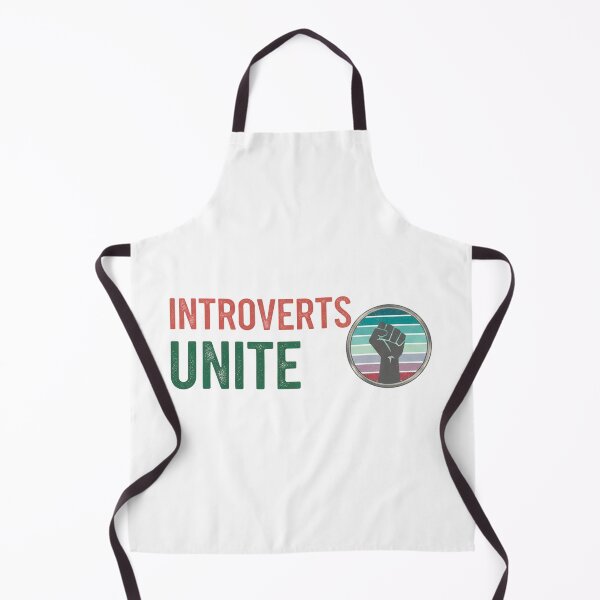 Item preview,  FUNNY QUOTES Introverts Unite – Vintage Fist Retro Introvert Statement Design designed and sold by C3J7.