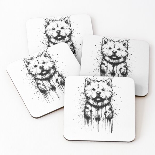 Item preview, Unleashed Lines: Expressive Dog Art Siberian Husky designed and sold by Pekilot.