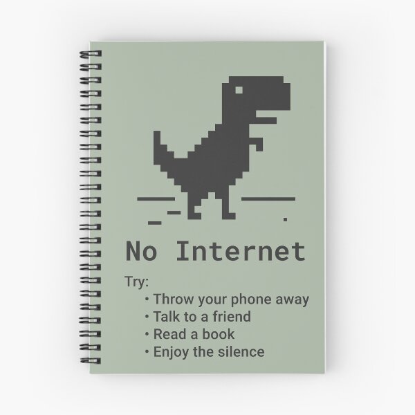 Item preview, 4 things to do when there's no internet - black designed and sold by bembureda.