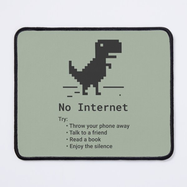 Item preview, 4 things to do when there's no internet - black designed and sold by bembureda.