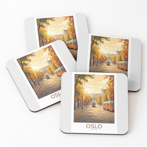 Item preview, Oslo Norway - Travel Art designed and sold by Marciolini.