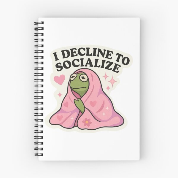 Item preview, Funny meme: I decline to socialize designed and sold by urfer.