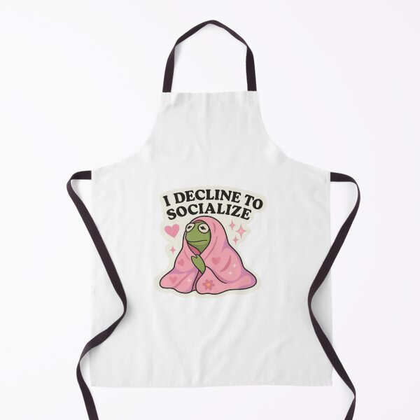 Item preview, Funny meme: I decline to socialize designed and sold by urfer.